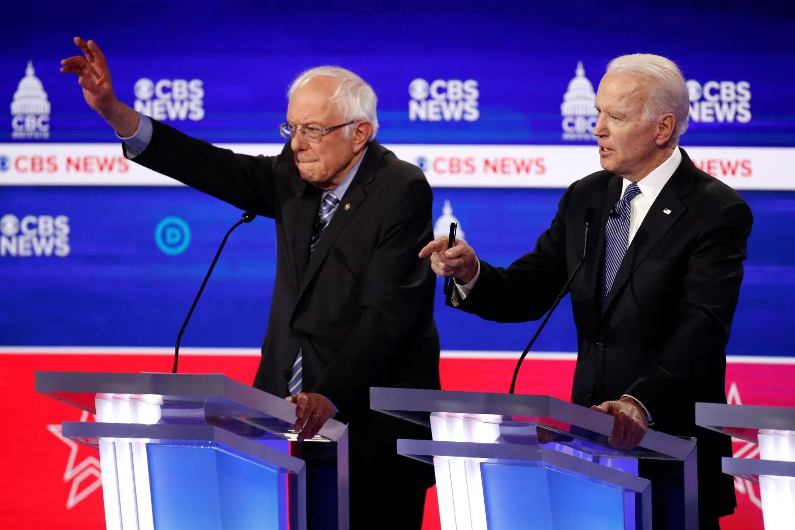 New Qualifying Rules Likely to Make Next Debate the Joe and Bernie Show