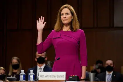 Republicans and Democrats Deeply Divided On Supreme Court Nomination of Barrett