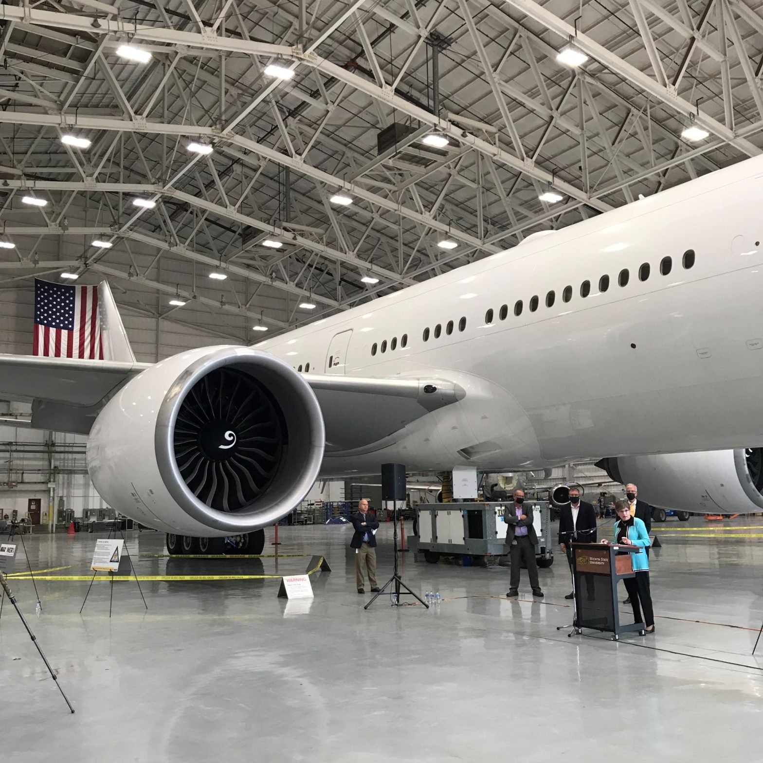 Kansas Gov. Celebrates Growing Wichita Aviation Sector
