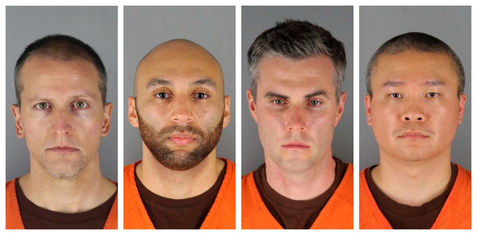 Ex-Cops Accused of Violating Floyd’s Rights Face Arraignment