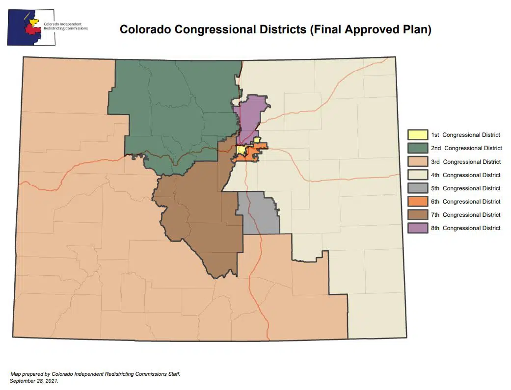 Colorado Supreme Court Approves New Congressional District Maps