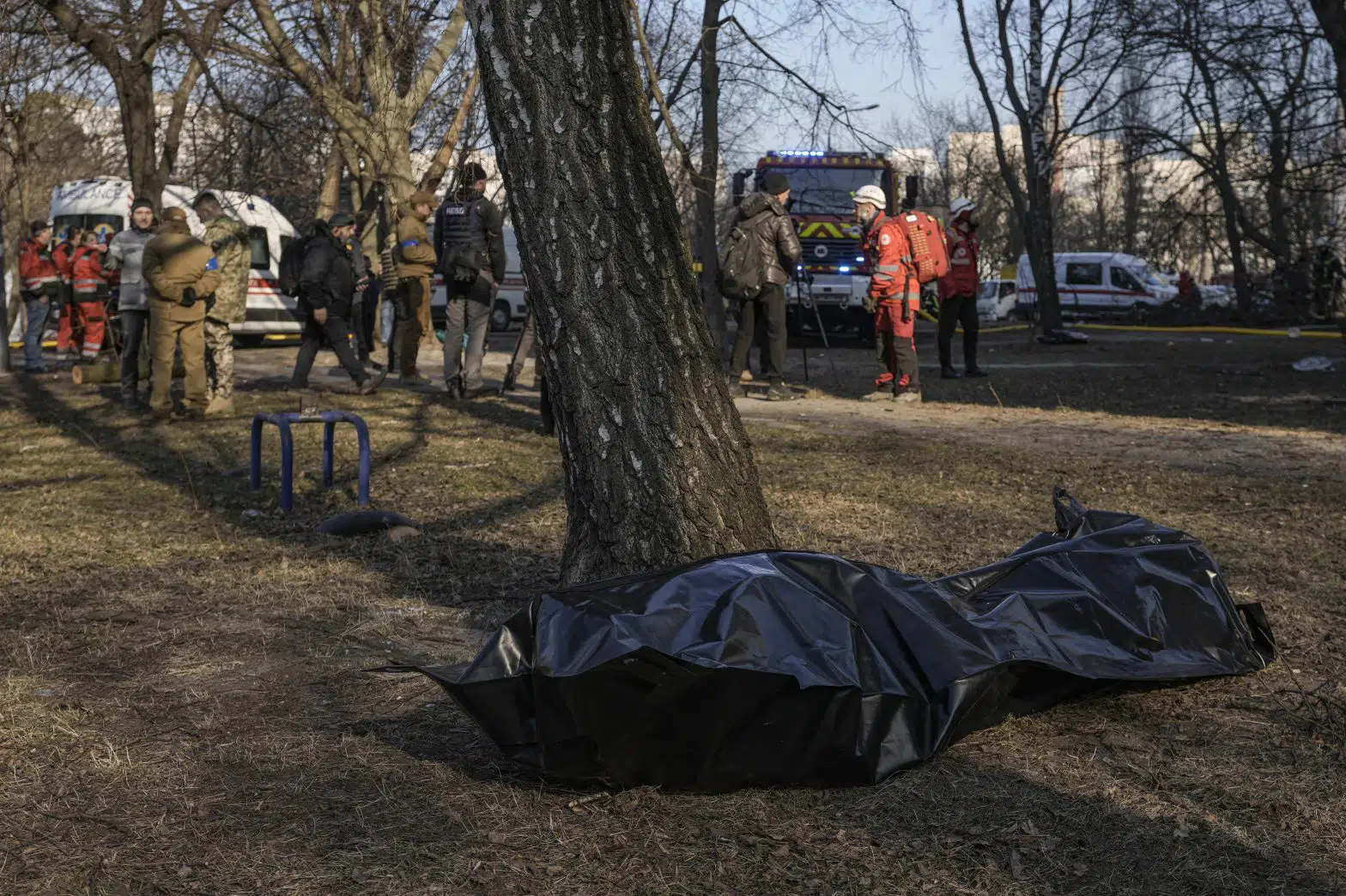 Ukraine’s Capital Barraged; Three EU Nation Leaders to Visit