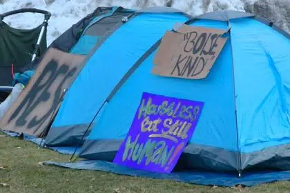 Idaho Sues to End Tent Protest Near State Capitol Building