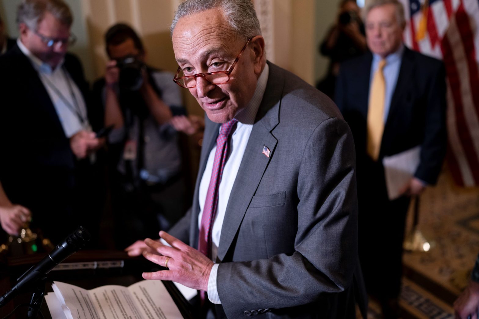 Schumer Says Fast Action on Gun Control Unlikely