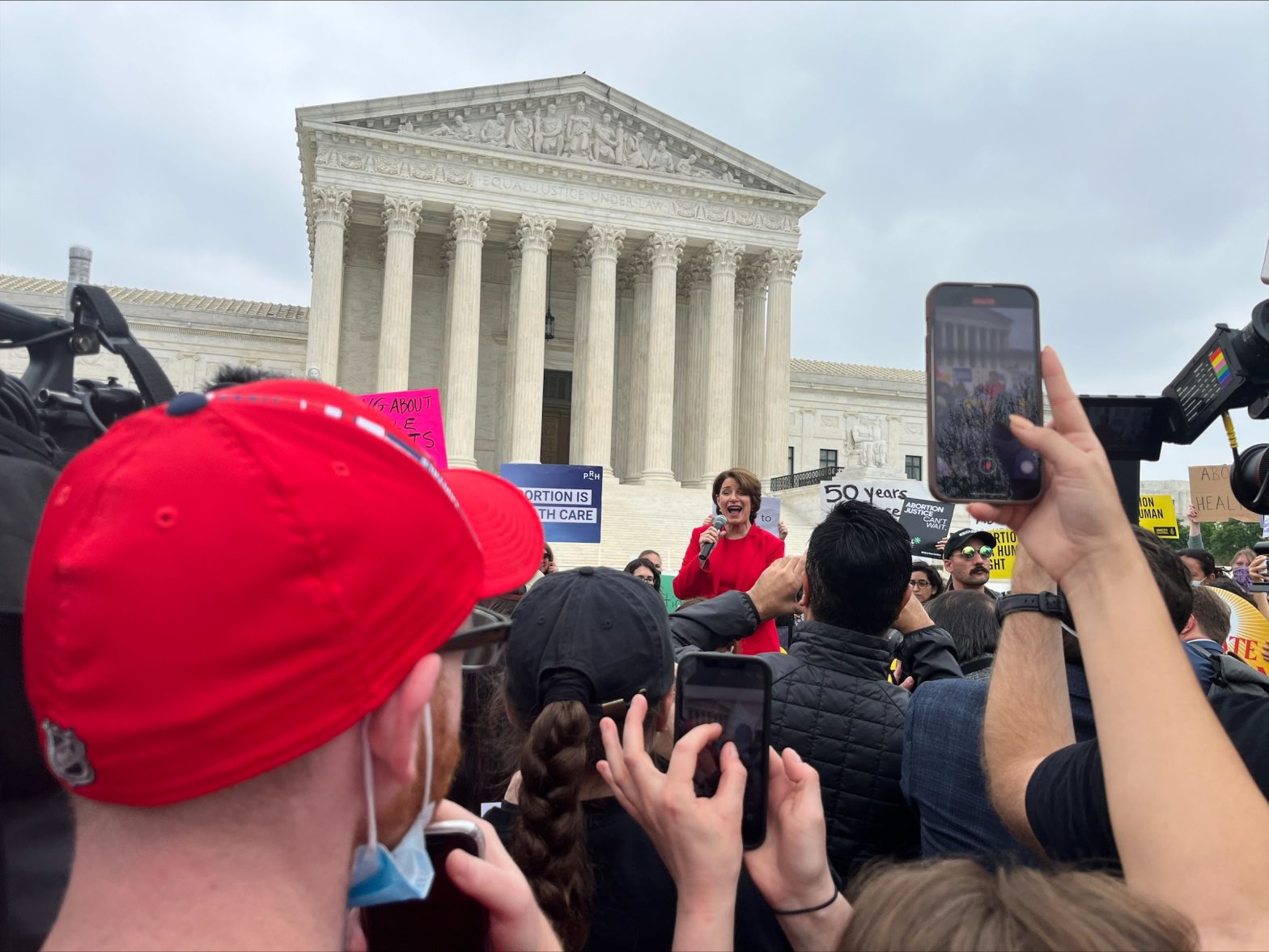 Leaked Draft on Roe v. Wade Ignites Protests