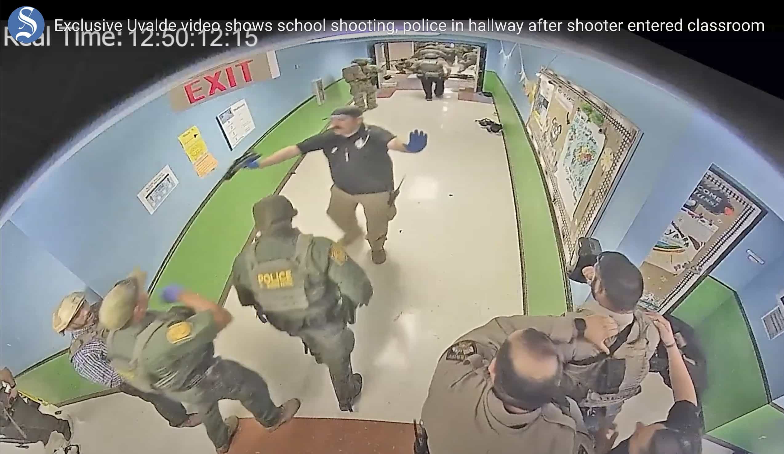 Uvalde’s New Anguish: Video Shows Police Waiting in School