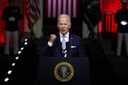 Biden Sounds Newly Strong Alarm: Trumpism Menaces Democracy