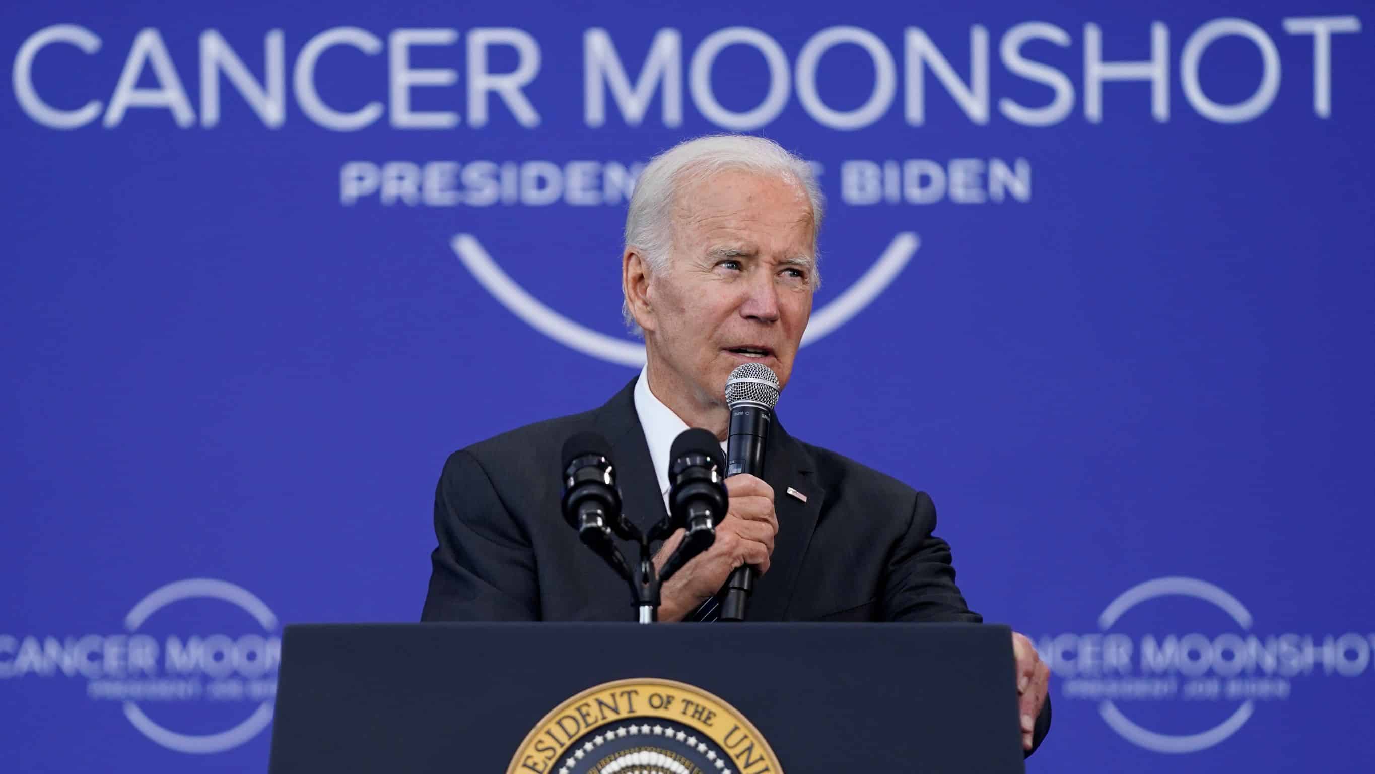 Biden Urges Americans to Come Together for Cancer Fight