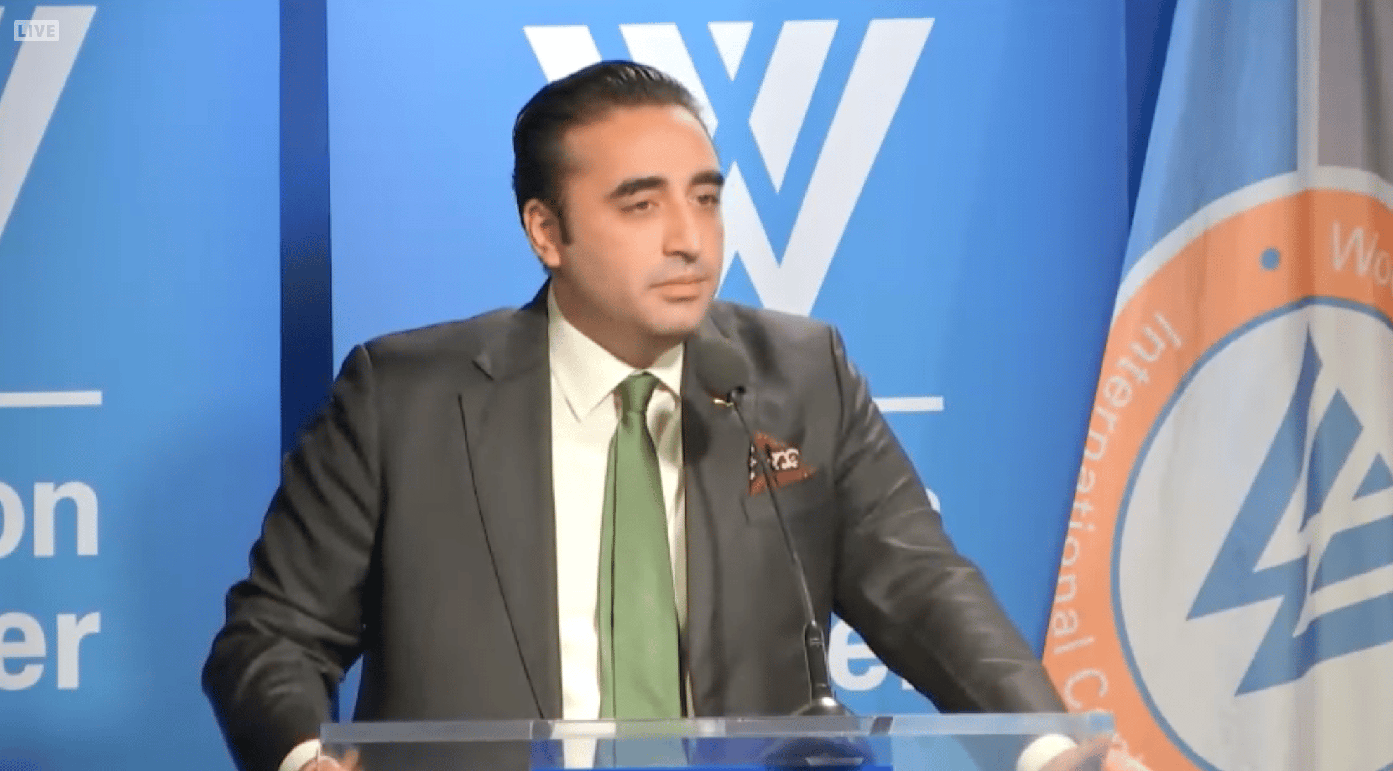 Pakistani Foreign Minister Praises Diplomacy but Blames ‘Great Polluters’ for Climate Catastrophe
