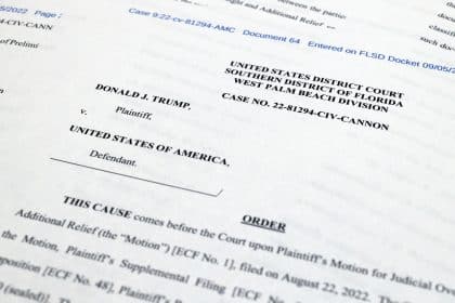 Judge Grants Trump Bid for Special Master in Document Search