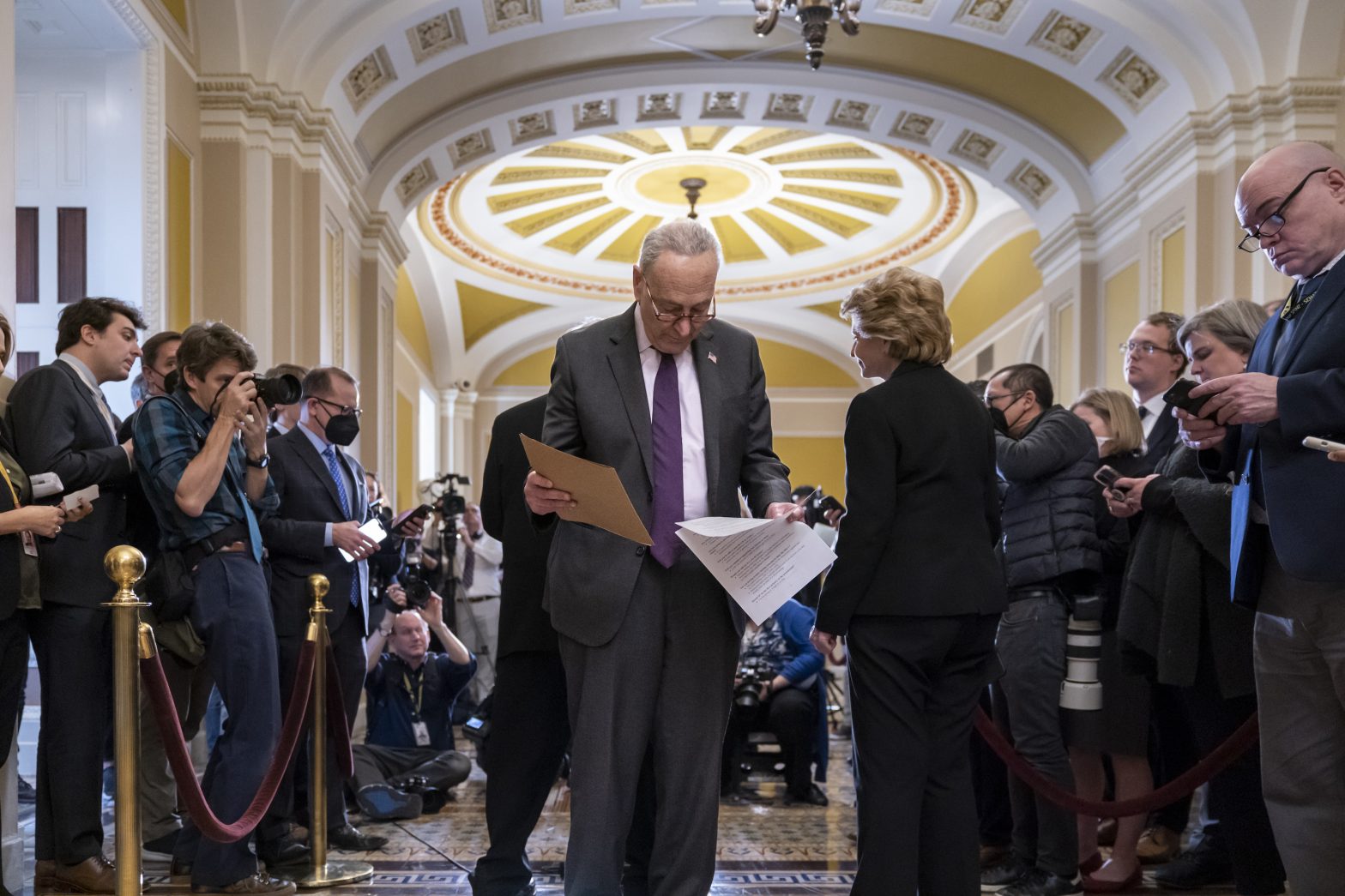 Stopgap Spending Bill Clears Senate With Omnibus Package Expected Monday