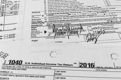 House Democrats Release Six Years of Trump Tax Returns