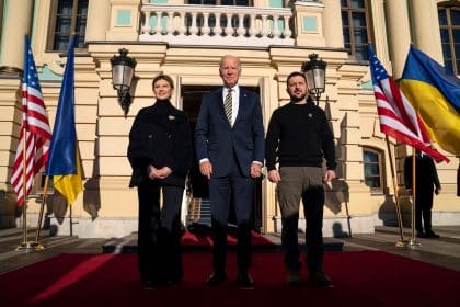 Biden Visits Ukraine Ahead of War Anniversary: ‘Kyiv Stands’