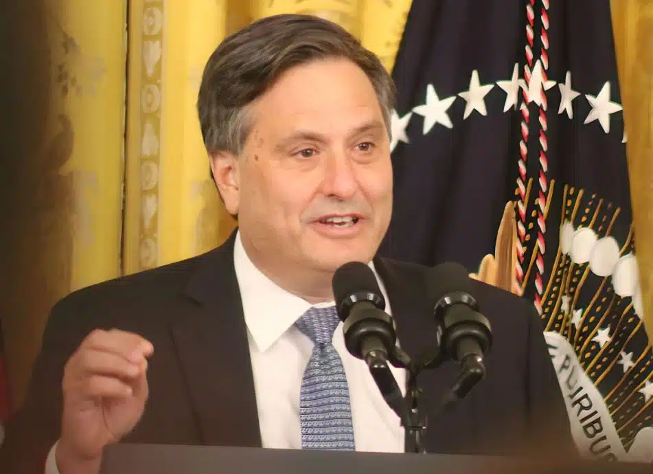 White House Celebrates Klain, Welcomes Back Zients in East Room Ceremony