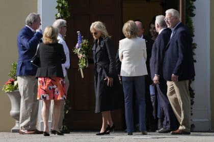 Biden Attends Memorial Mass Marking 8 Years Since Son Beau’s Death