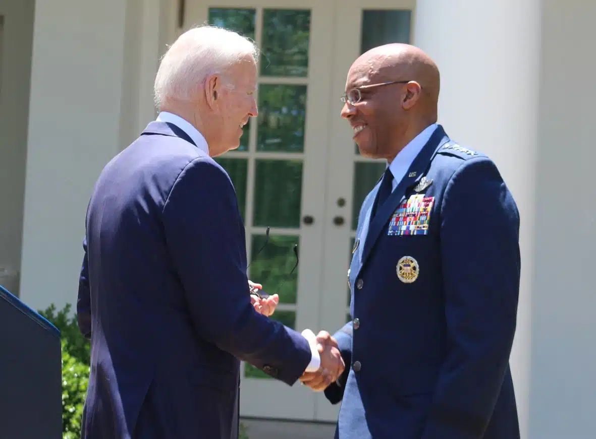 Biden Picks Air Force Fighter Pilot to Be Next Joint Chiefs Chair